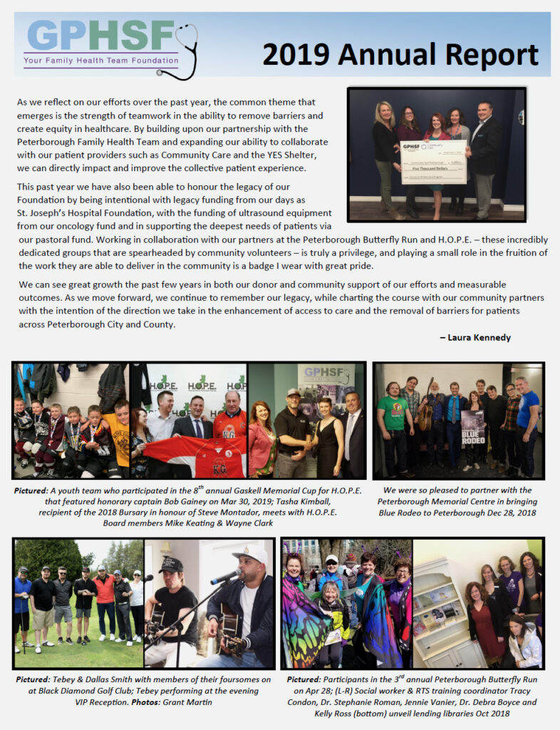 2019 annual report