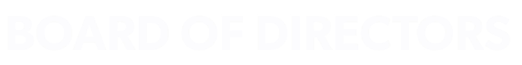 BOARD OF DIRECTORS