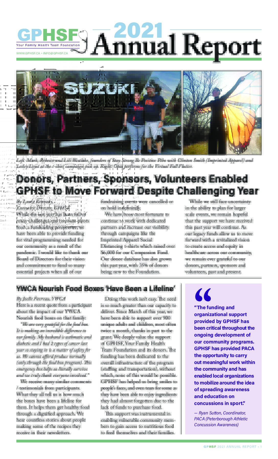 2019 annual report
